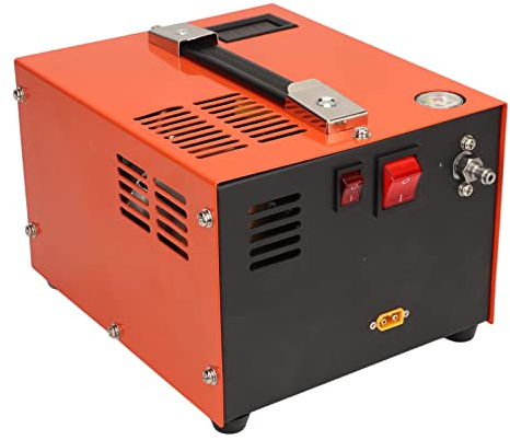 PCP-Luftkompressor, 4500 Psi 30 MPa 300 Tragbar Bar-Luftgewehr Hoher Druck Pumpentransformator, Macht Vorbei 110V /220V Wechselspannung oder 12V Gleichspannung,