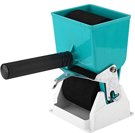 Leimroller, 180 ml / 320 ml Leimwalzenapplikator, Leimverteiler Holzbearbeitung mit Ständer und Durchflussschalter für Tischlermöbel Holzleder(3inches)