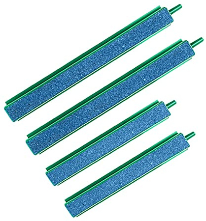 Pamtns Luftstein Für Aquarium 4 Stück Sprudelstein für Aquarium Sauerstoffstein Aquarium Luftstein Luftblasen Diffusor Aquarium Bubble Air Stone Luftblase Stein für Aquarium und Teich
