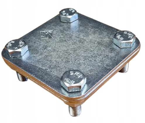 BLITZSCHUTZHALTER KREUZVERBINDER FÜR Erdband Erdungsband Blitzableiter Stahl VERZINKT (S-40*)