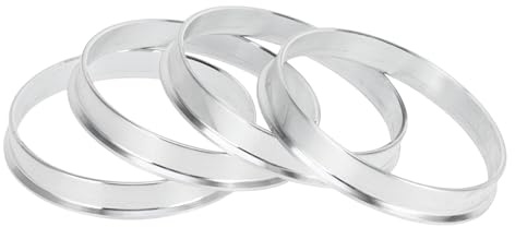 INFINAUTO Anelli Centrici per Mozzo, 60.1mm ID a 63.1mm OD Anelli per Mozzo Ruota Veicolo in Lega di Alluminio 4 Pezzi