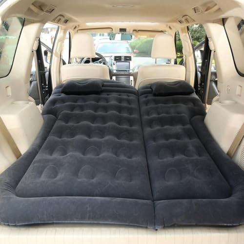 WSXCDE Voiture Matelas Gonflable, pour Renault Kangoo II 2007-2021 Coffre Arrière Matelas Gonflable Amovible, Portable Épais Camping Voyage en Plein Air Matelas,A