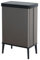 Curver Keter Verto Mülleimer, Mülltrennung, Druckdeckel, Doppelfach, elegantes Design, recycelbar, ideal für Badezimmer, Wohnzimmer oder Büro, Fassungsvermögen 54 Liter, Perlgrau