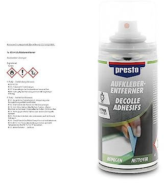 presto 384257 Aufkleber-Entferner 150 ml