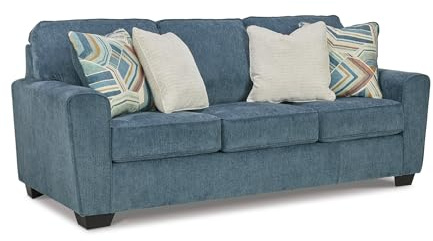Signature Design by Ashley Cashton Casual Sofa for Living Room, Blue