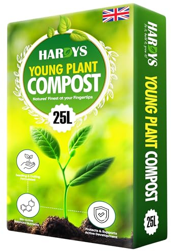 Hardys Young Plant Compost 25L - John Innes No.1 Seedling & Cutting Compost