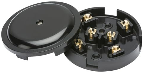 DENCON JUNCTION BOX 20A 6 TERMINAL BLACK