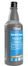 CLINEX Multi Clean Nettoyant universel, pour surfaces imperméables, multi-surfaces, utilisation quotidienne, nettoyant, élimine la poussière, la maison, le bureau, la mangue, 1 l