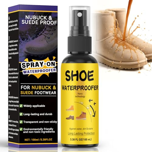 Halldeli Spray Allarga Scarpe, 170 g Allarga Scarpe Spray per Pelle, Allarga Scarpe Donna e Uomo, Ammorbidente per Scarpe e Stivali, per Pelle Stretta, Tacchi, Stivali, Décolleté (trasparente)