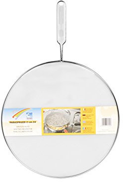 Colombo Casalinghi 175 34 Paraspruzzi, Banda stagnata elettrolitica, Bianco, diam. 34 cm