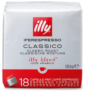 Illy Kaffee Iperespresso Mittlerer Röstgrad - Set 2 Verpackungen von 18 Kapseln