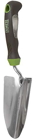 AMES 2445000 Stainless Steel Hand Trowel with Ergo Gel Grip, 13-Inch