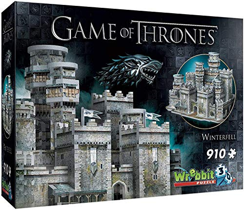 Wrebbit3D, Game of Thrones: Winterfell (910pc), 3D Puzzle, Ages 14+