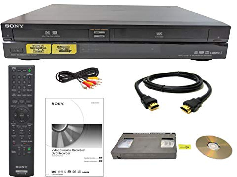 Sony VHS to DVD Recorder VCR Combo w/Remote, HDMI