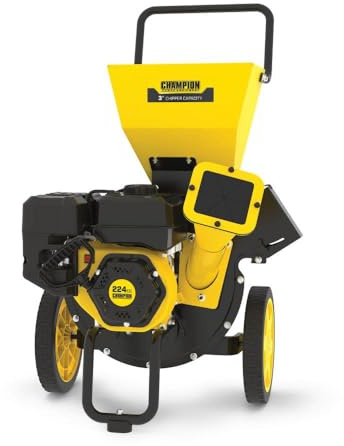 Champion Power Equipment 3-Inch Portable Chipper-Shredder with Collection Bag