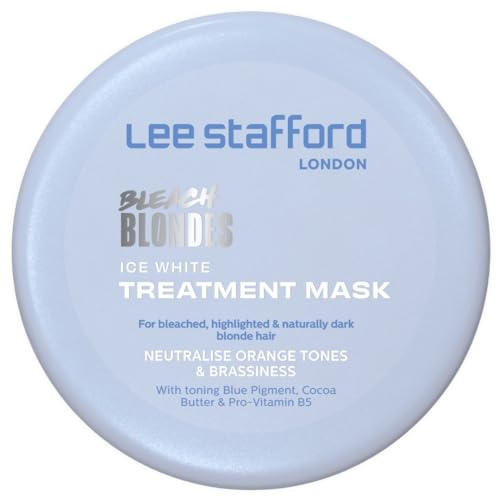 Lee Stafford Bleach Blondes Ice White hair Toning Treatment Mask 200ml