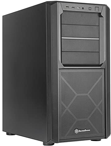 Silverstone Technology SETA D1 Mid-Tower ATX Chassis with High Storage Capability & Versatility, SST-SED1-B