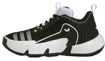 adidas Trae Unlimited Shoes Basketball-Schuhe, Core Black/Cloud White/Core Black, 36 2/3 EU