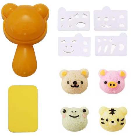 AYCCNH Antihaft-Onigiri-Dreiecks-Sushi-Pressform, dreieckige Reiskugelform, japanische Heimgeräte für Bento, ohne kleines Reispaddel (1 Stück)