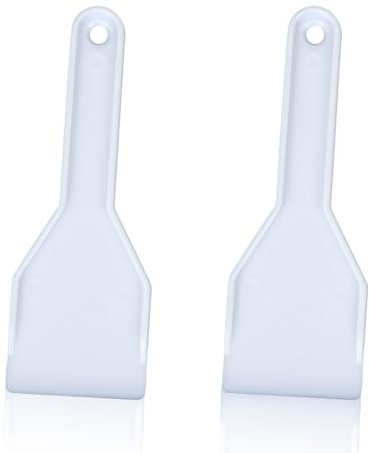 JEYORZY Set da 2 raschietti per Il Ghiaccio del congelatore e Frigorifero, per Rimuovere Il Ghiaccio e per la Pulizia del Freezer, in plastica per raschietti palette per Il Ghiaccio per frigoriferi