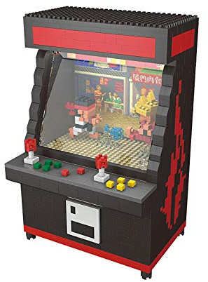 SAJIMEICY Fighter Game Micro Blocks for Teens or Adult Gifts,Micro Block Building Set DIY Bricks for Game Fans(1060PCS)