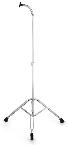 Tideme Stainless Steel Bar Chimes Tripod Stand, 24-44 Inch Height Adjustable Wind Chime Stand Mounting Stand, Solid Stability Non-slip Rubber Feet, Foldable for Easy Storage