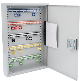 BURG-WÄCHTER 6850/50 PZ Schlüsselschrank, Grau, 50