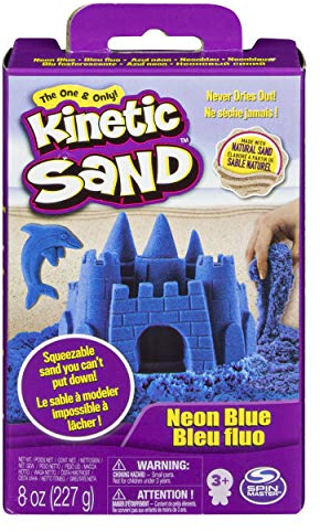 Blauer 8oz kinetischer Sand