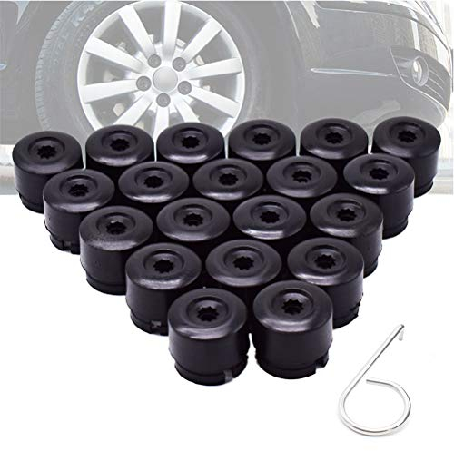 XUKEY 20Pcs 19mm Auto Radmutter Auto Nabe Schraube Abdeckung Schutzkappen Radmutter Schraube Kopfabdeckung Kappen Für Transporter T5 T6 2003-2020