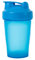 Bouteille shaker en plastique pour mélangeur de protéines en poudre, bouteille d'eau d'entraînement de 400 ml avec bouchon mélangeur anti-fuite pour fitness, gym, compléments alimentaires (bleu)