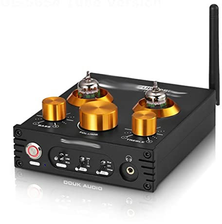 SilteD DLOETT HiFi 5,0 6J5 válvula Tubo preamplificador bajo preamplificador Audio estéreo Amplificador de Auriculares