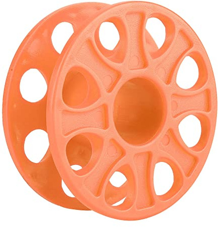 Spulen, Seilrolle mit 8 Runden Löchern Plastiktauch -Rolle für Taucher (ORANGE)