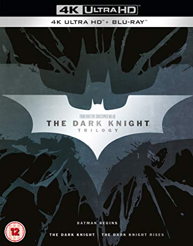 The Dark Knight Trilogy [Batman] [4K Ultra HD] [2012] [Blu-ray] [2017]