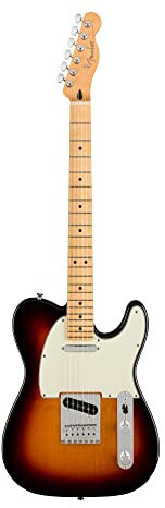 Fender Player Telecaster SS Electric Guitar, with 2-Year Warranty, 3-Color Sunburst, Maple Fingerboard
