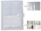 Neoreser Karten Sammelalbum Album, Karten Halter Album, Sammelkartenalben, Kartenalbum Ordner, 320 Pockets Sammelkarten 80 Seiten Pro 4-Pocket Leere Sammelmappe, Karten Ordner Buch, Transparent