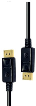 Cable DisplayPort macho-macho, alta velocidad, soporte 4K, ideal para conectar monitores y mejorar la calidad de imagen en juegos y diseño gráfico.