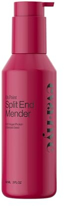 Eva NYC Split Ends Treatment for Dry Damaged Hair - Reduce Breakage + Seal Split Ends with Vegan Protein + Baobab Seed - Hair Serum for Softer Stronger Hair - Travel Size - Vanilla Scent - 2 fl oz