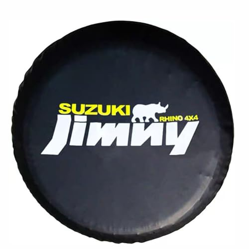 GNTHERF Car Spare Tire Covers, for Suzuki Jimny I 1998-2018 Spare Tyre Bag Protector Waterproof Dustproof Elastic Wheel Cover Exterior accessories,B 15in