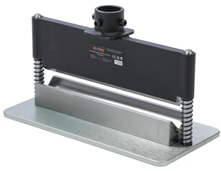KATSU Tools Accesorio de freno de prensa: se fija a la mayoría de prensas hidráulicas estándar de 12 a 20 toneladas | Longitud máxima de flexión de 305 mm | Grosor máximo de 5 mm | Máquina dobladora