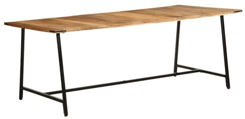 vidaXL Tavolo da Pranzo 200x100x75 cm in Legno Massello di Mango, Tavolo da Pranzo, Tavolo da Pranzo, mobili per Sala da Pranzo, Tavolo da Cucina