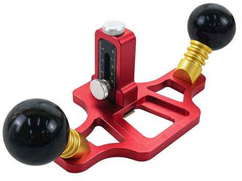 Router Plane Alluminio Palmare Lavorazione Del Legno Strumento Linea & Spalla Piallatura Precisioni Controllo Profondità di Taglio Pialla Mano per Legno