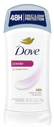 Dove Invisible Solids, Powder, 2.6 Ounce Stick (confezione da 6)