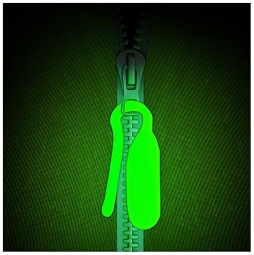 GLO-X Zip Pack of 12 - Powerful Glow in The Dark Camping Accessories for Tent Campers- Solar Powered Markers 12+ Hours Illumination