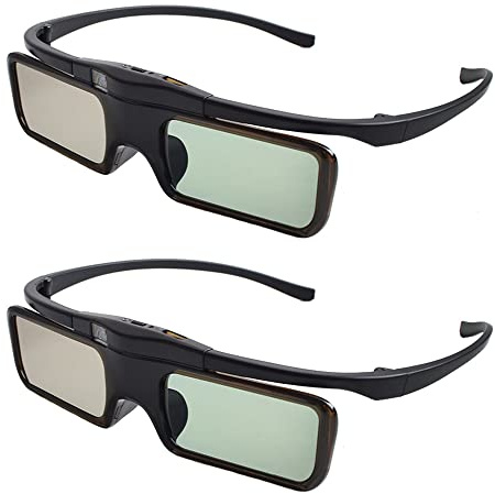 RF 3D Glasses Active Shutter RF 3D Glasses Rechargeable RF 3D TV Projectors 3D Movies Games Active Shutter RF 3D Glasses for Sony Epson Toshiba Sharp's RF 3D TV