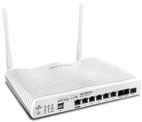 DrayTek Vigor 2866Vac G.Fast Dual-WAN Modem Security VPN Firewall Router