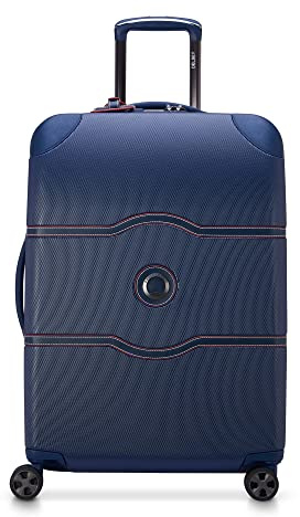 DELSEY PARIS Chatelet Air 2.0 Hardside Luggage with Spinner Wheels, Navy, Carry-on 20 Inch, Chatelet Air 2.0 Hardside Luggage with Spinner Wheels
