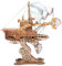 In 80 Tagen per Schiff um die Welt, 3D-Puzzles für Erwachsene und Kinder zum Bauen, Howcat, Holz, 421 Teile