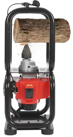 Spaccalegna alimentato a gas 3,4 HP 64 cc motore di avviamento manuale per un efficiente taglio della legna da ardere, ideale per uso esterno