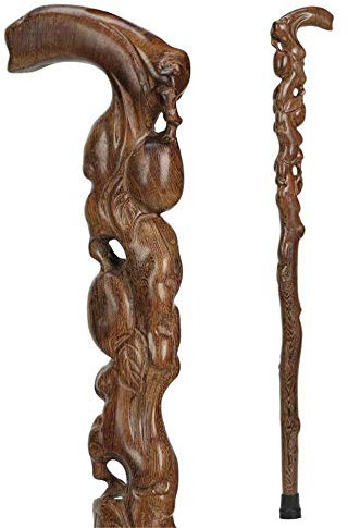 Gehrahmen Rollatoren Holz Cane Massivholz Cane Walker Slippery Old Man Walking-Stock, 90cm leichtgewichtrollator faltbar