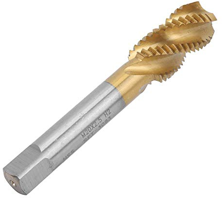 Spiralgewindebohrer HSS-Gewindebohrer Kobalthaltiger Spiralgewindebohrer M20 × 2,5 Mm Zur Verarbeitung von Edelstahl, Kupfer, Eisenlegierung und Anderen Metallen